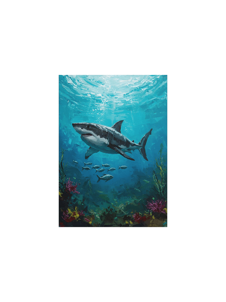 The Great White's Gaze Poster product image (1)