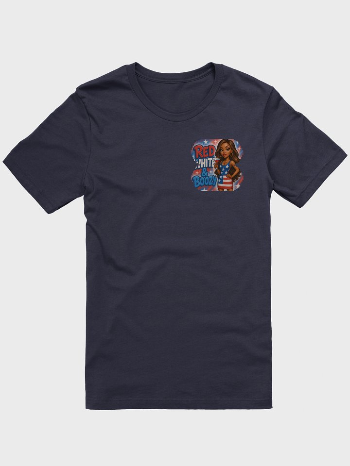 Red, White & Boozy Patriotic T-Shirt product image (2)