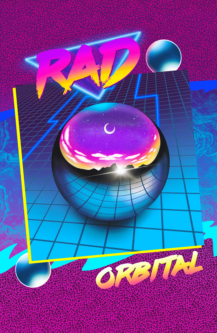 Orbital 12x18 Digital Art product image (1)