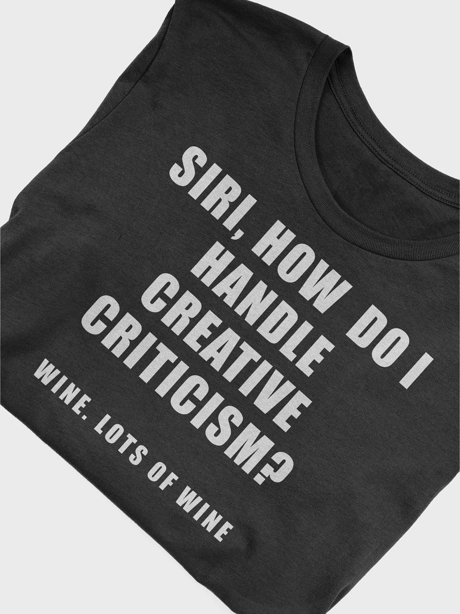 Cheeky Siri Tech Comment 002 - Creative Criticism T-Shirt product image (5)