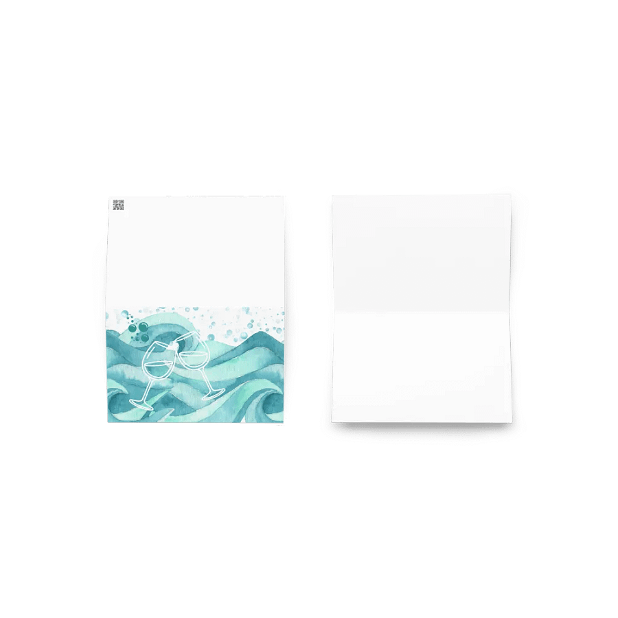 Ocean Toast Greeting Card for special celebrations product image (5)