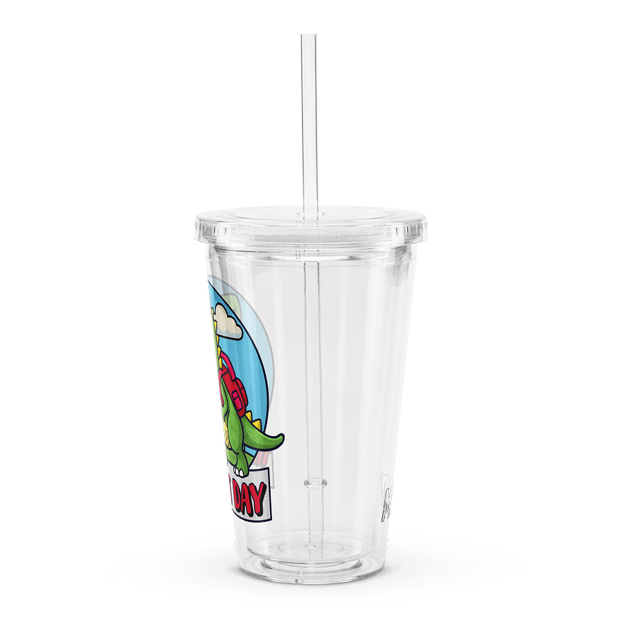 The First Day - Double Wall Clear Plastic Tumbler product image (4)