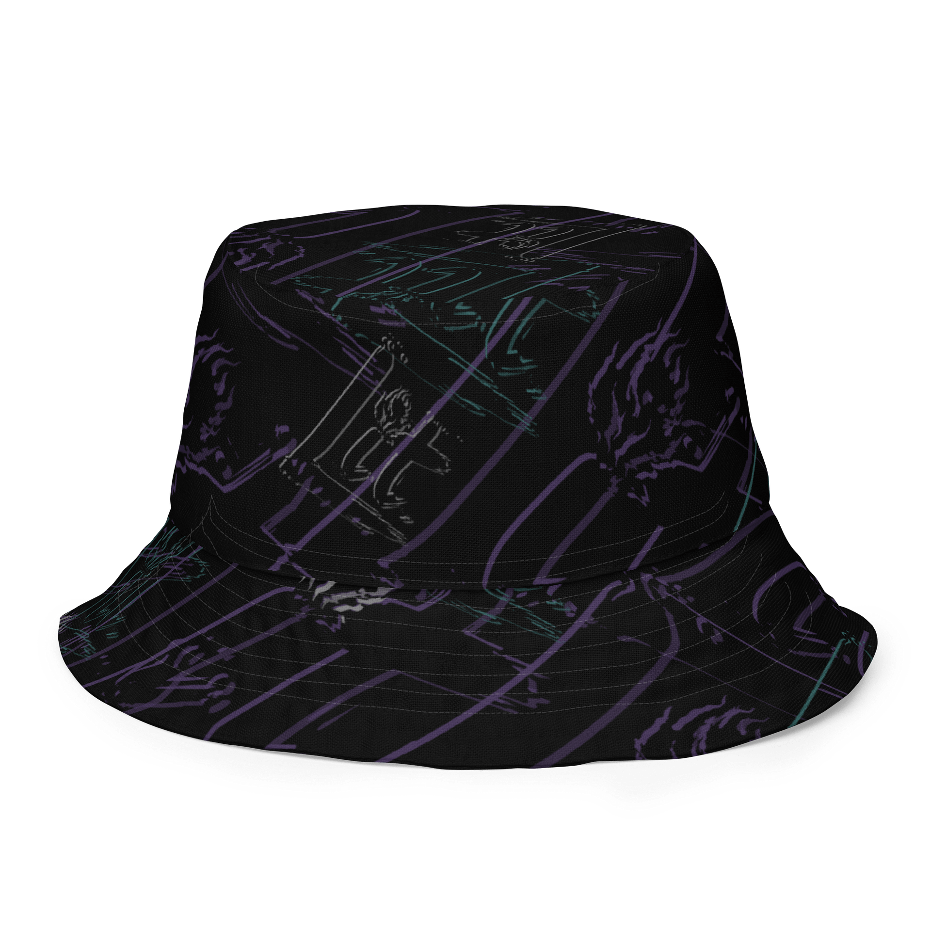 Get Lit into Space Reversible Bucket Hat product image (3)