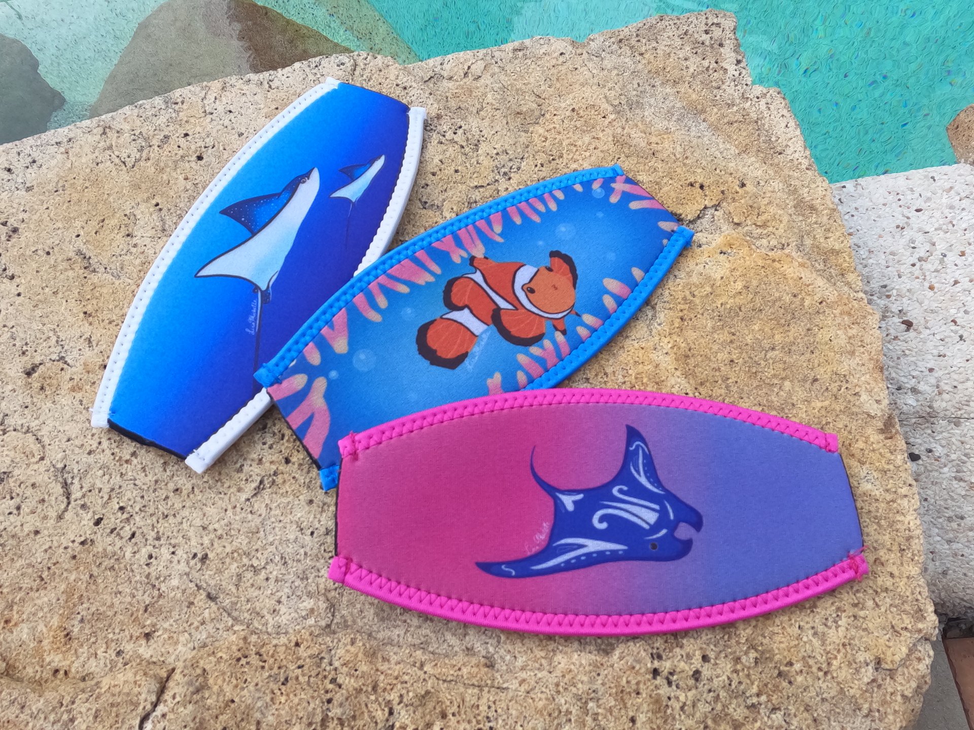 3 Pack Eco-Friendly Limestone Neoprene Mask Tamer 2.0 Bundle product image (5)