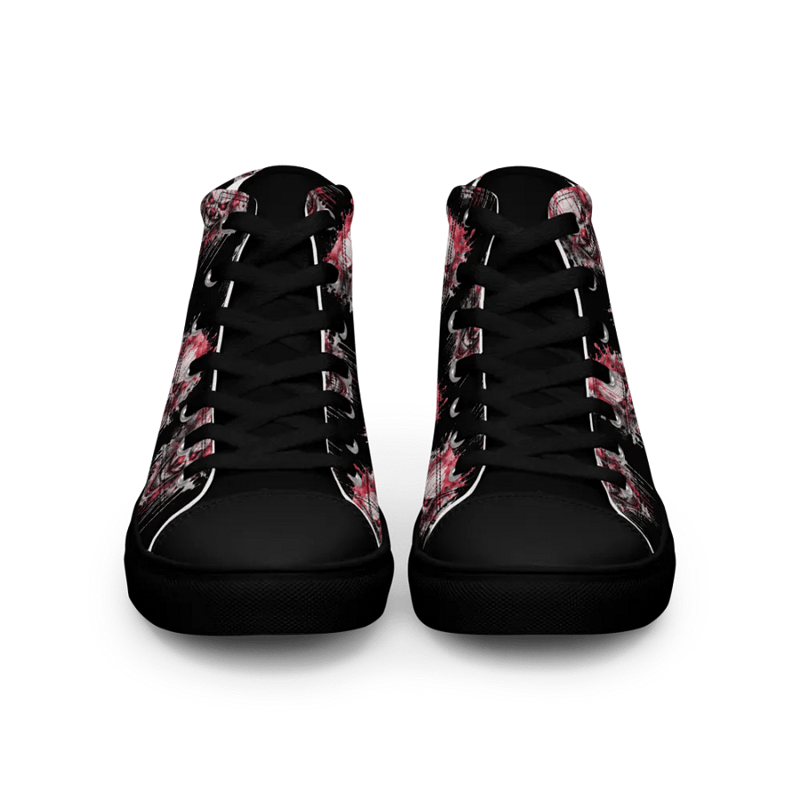 Grinning Menace High Top Canvas Shoes product image (4)