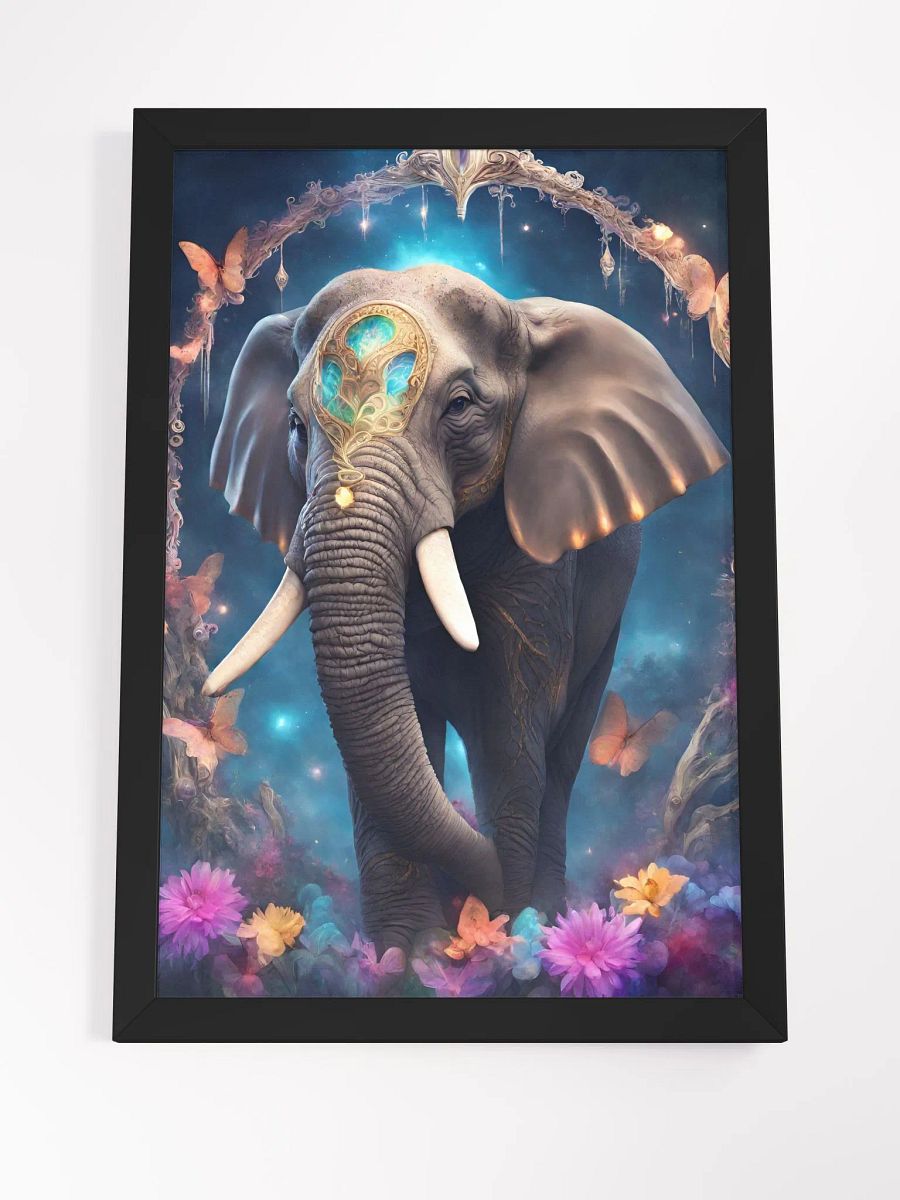 Magischer Elefant Poster-Druck mit Rahmen product image (8)