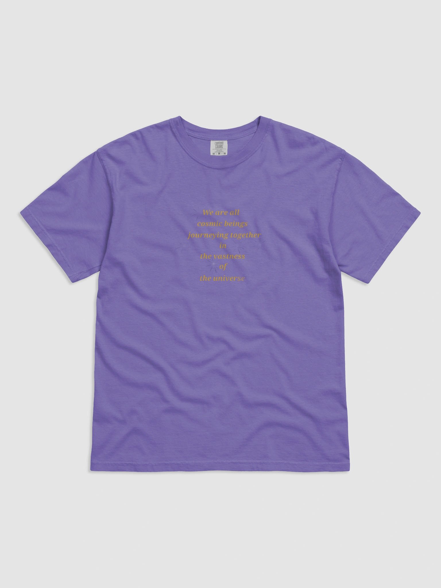 Cosmic Journey Glowing T-Shirt product image (1)