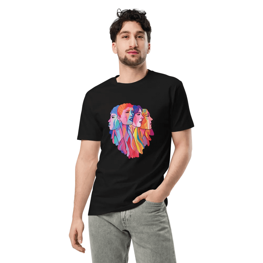 Pris- Transgender Love -AS Colour Unisex Premium T-Shirt product image (3)