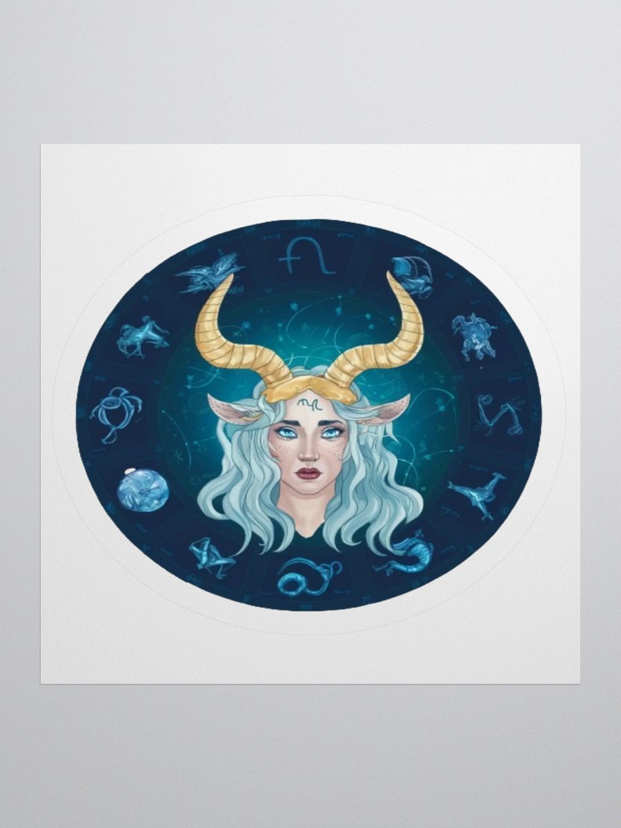 Capricorn Kiss-Cut Sticker product image (2)