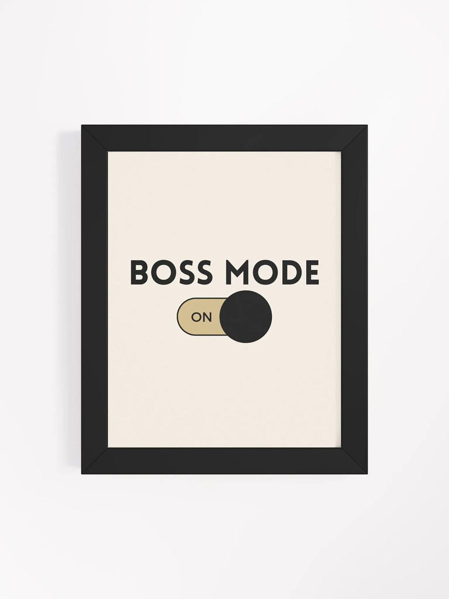 Boss Mode Wall Art - Nude product image (39)