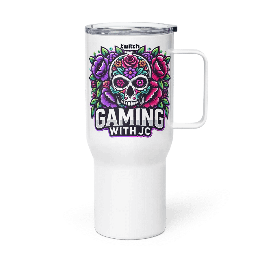 Sull Flower Twitch Logo Insulated cup product image (3)