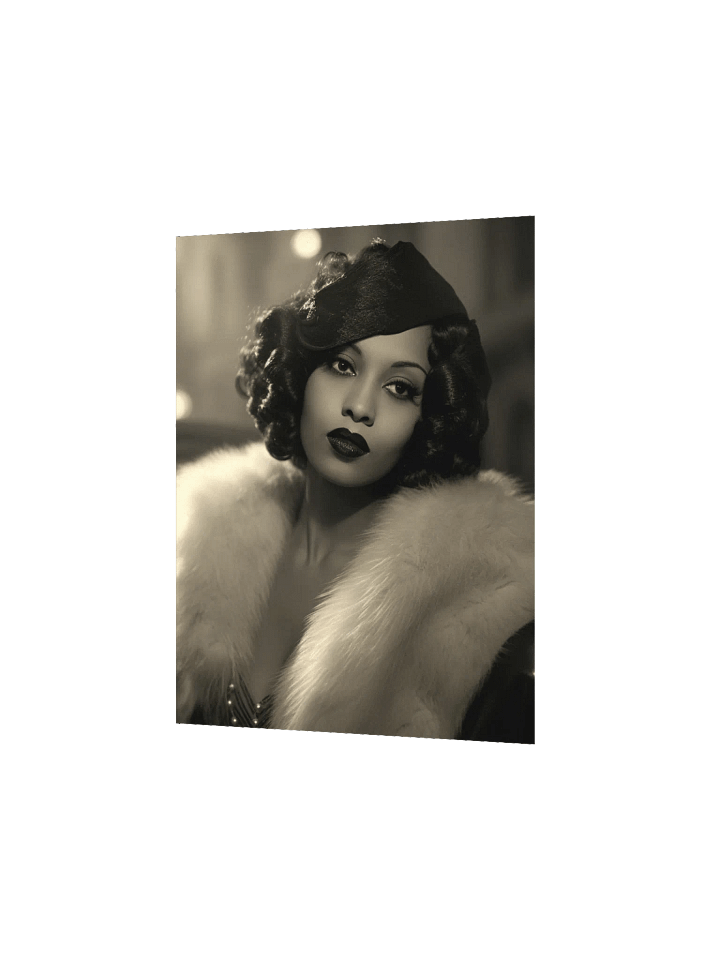 Elegant Vintage Glamour Matte Poster product image (12)