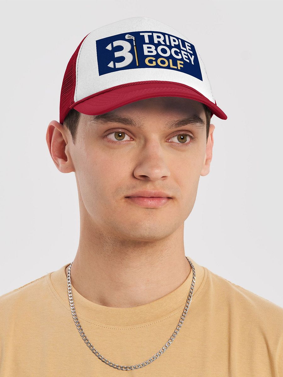 Triple Bogey Golf Logo Trucker Hat product image (5)