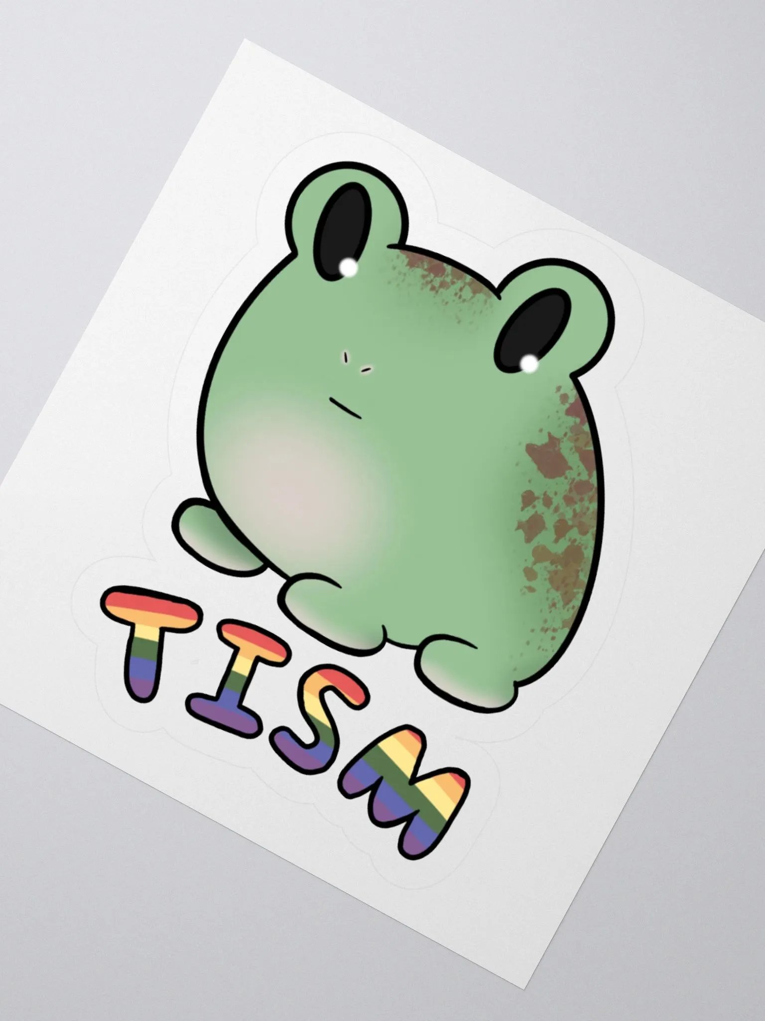 The Tism Frog - Sticker product image (2)