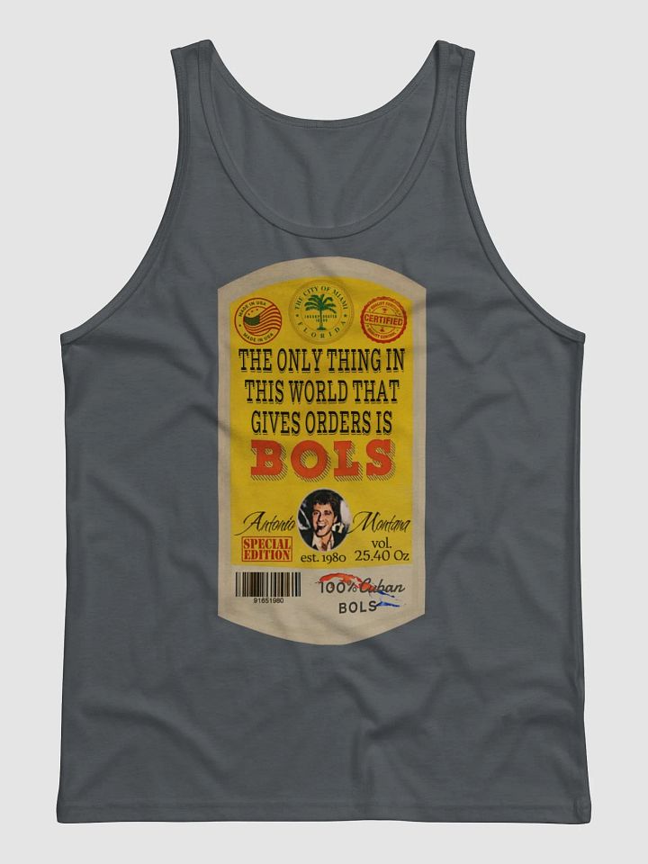 Antonio Montana's BOLS Gin Bella+Canvas Jersey Tank product image (1)