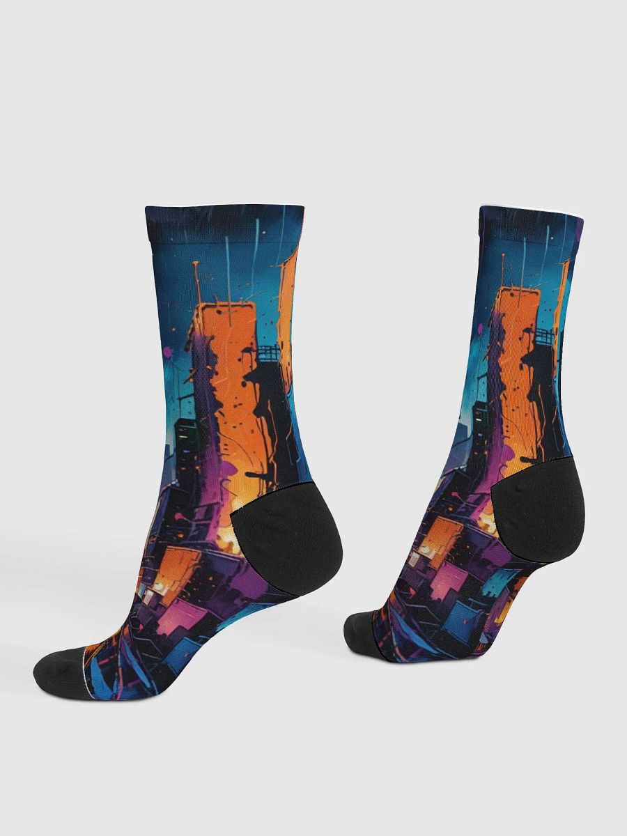 Abstract City 1 Socks product image (4)