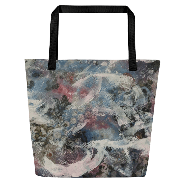 Flourish with Blue Tote Bag product image (1)