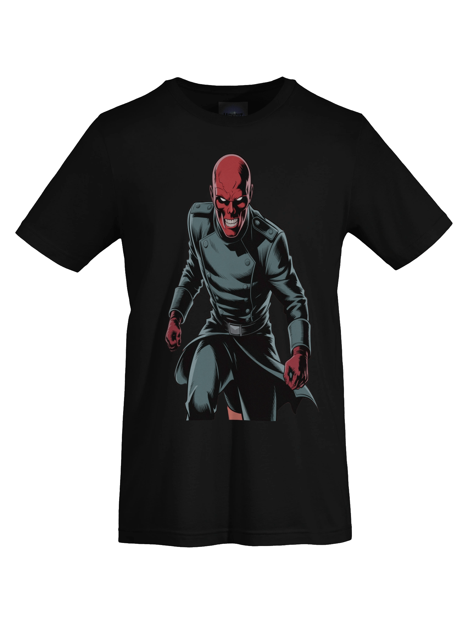 Crimson Eclipse: Red Skull Supersoft Graphic T-Shirt product image (1)