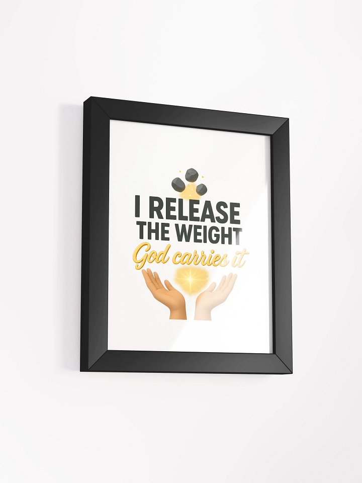 Divine Burden Framed Poster product image (10)