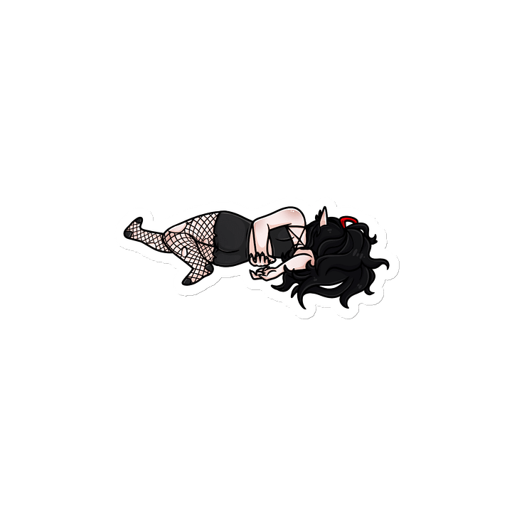 Death Pose Die-Cut Magnet product image (2)