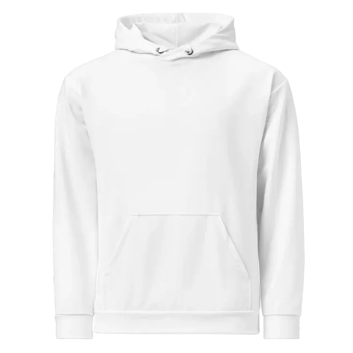 White Recycled Unisex Hoodie product image (1)