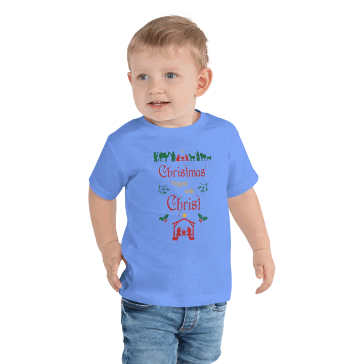 Christmas Begins With Christ Toddler T-Shirt product image (1)