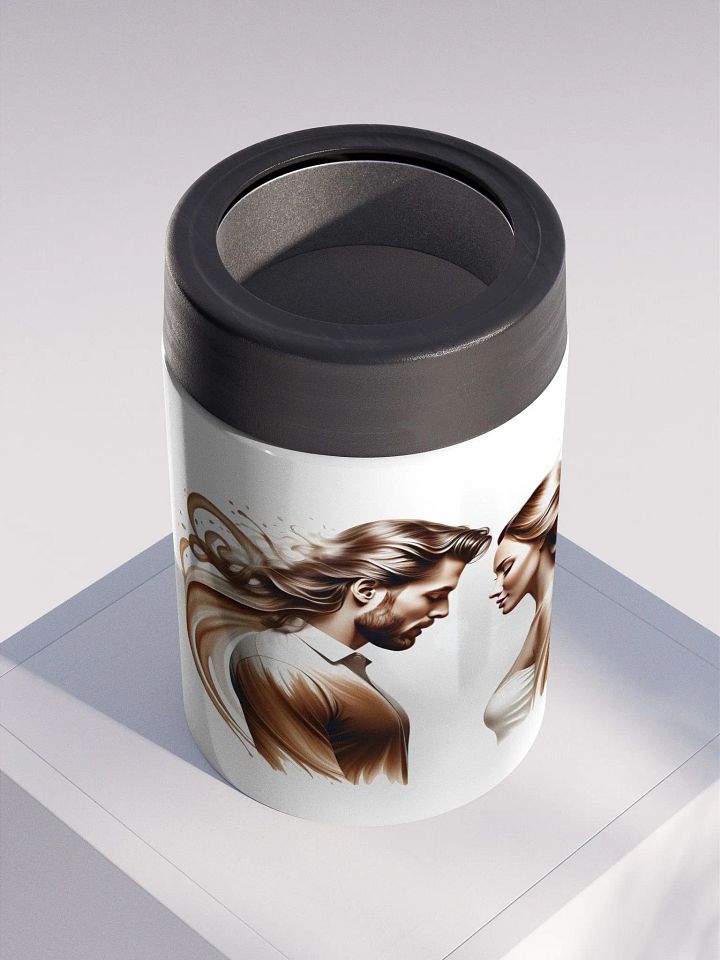 Ethereal Embrace Stainless Steel Koozie product image (2)