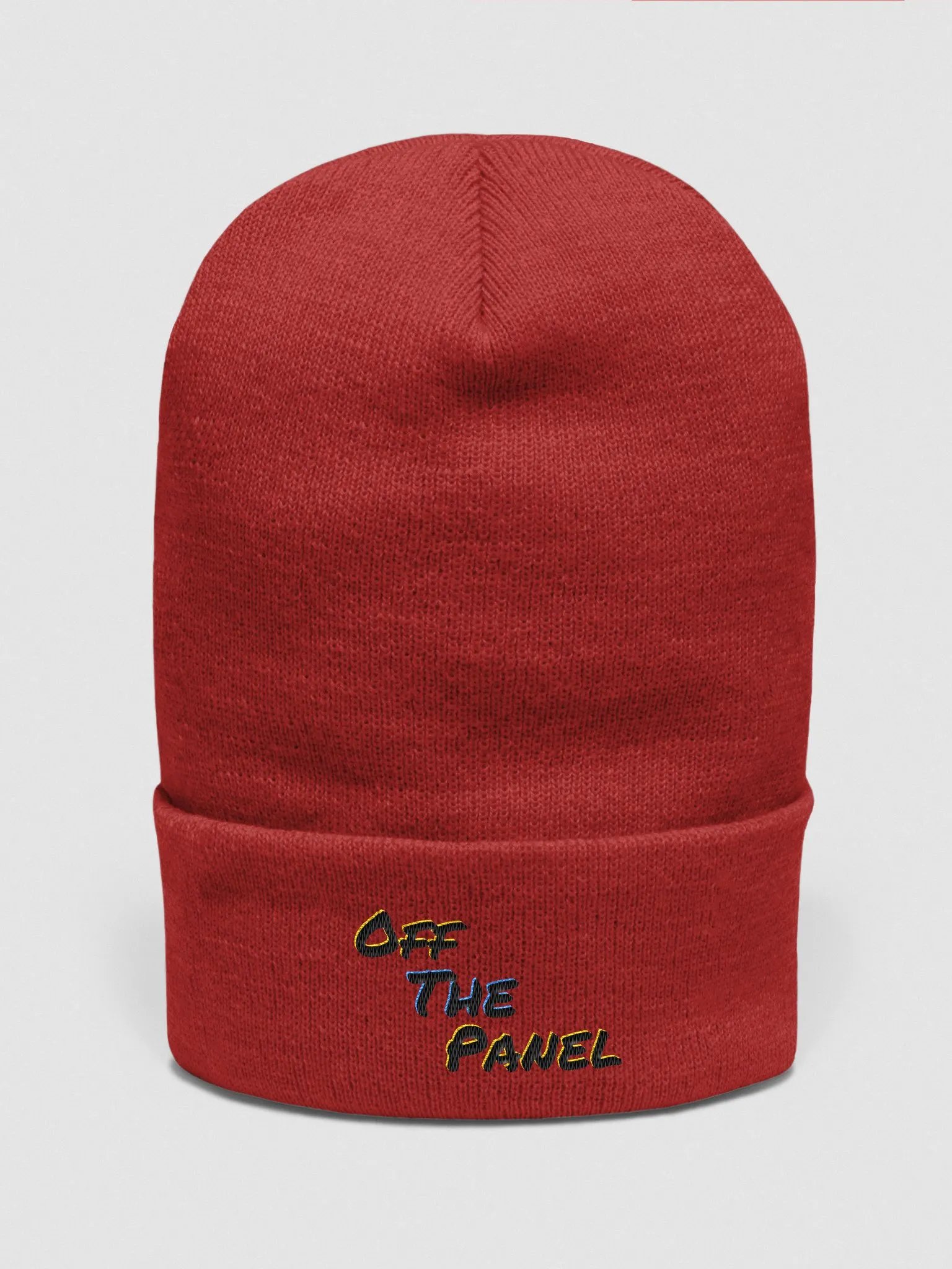 Embroidered Off The Panel Beanie product image (4)