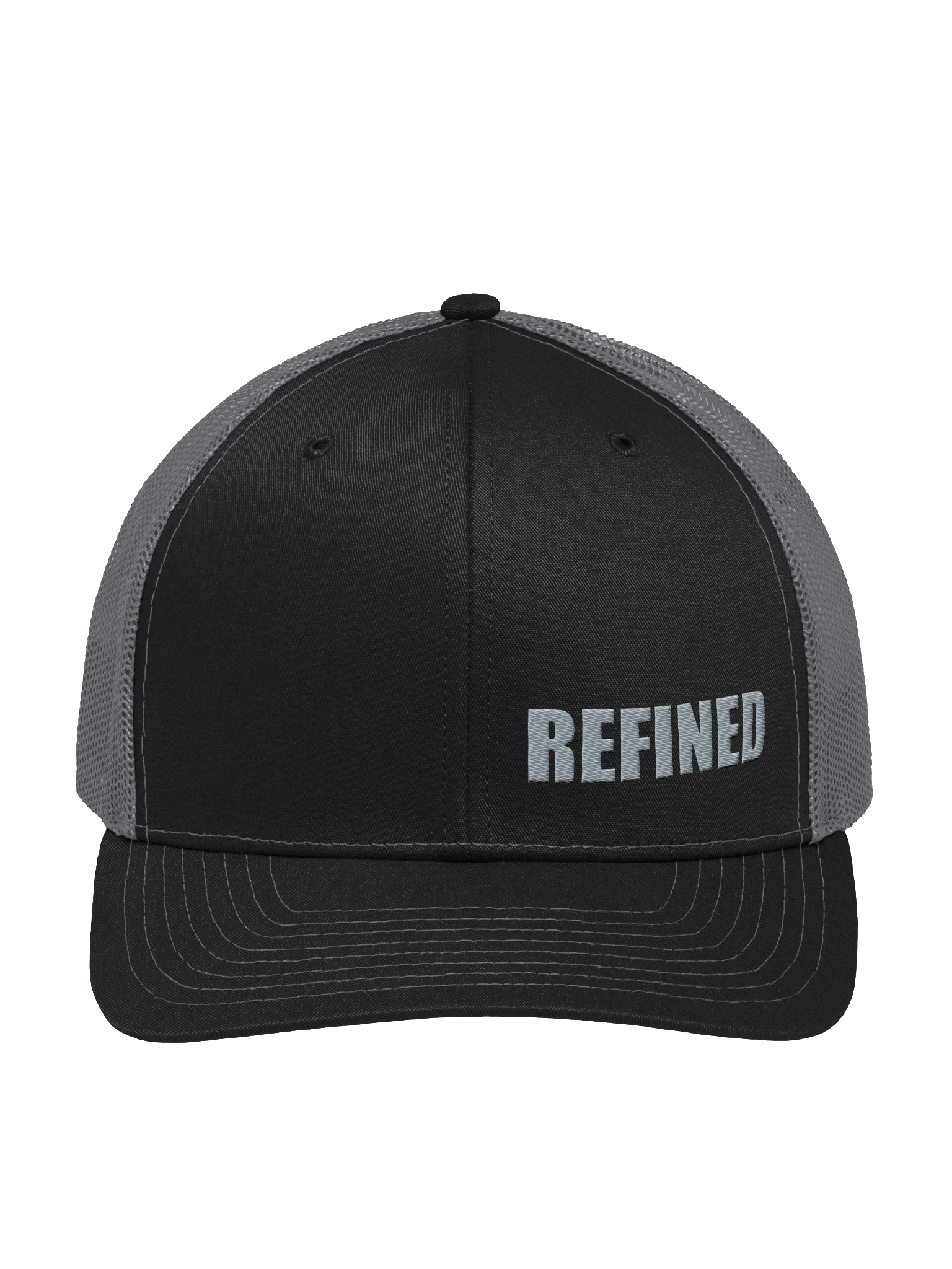Refined Richardson 112 Hat (Black/Charcoal) product image (2)