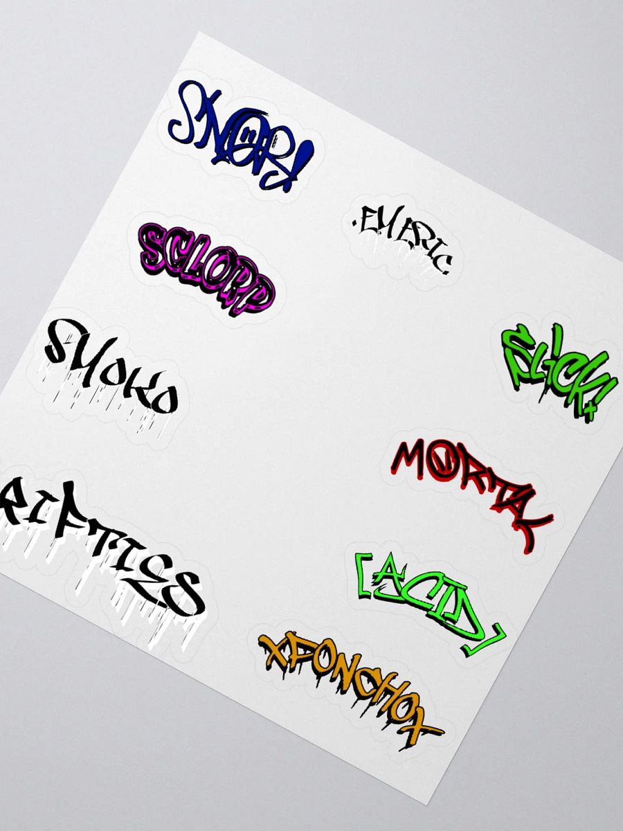 GRAFFITI! Stickers product image (2)