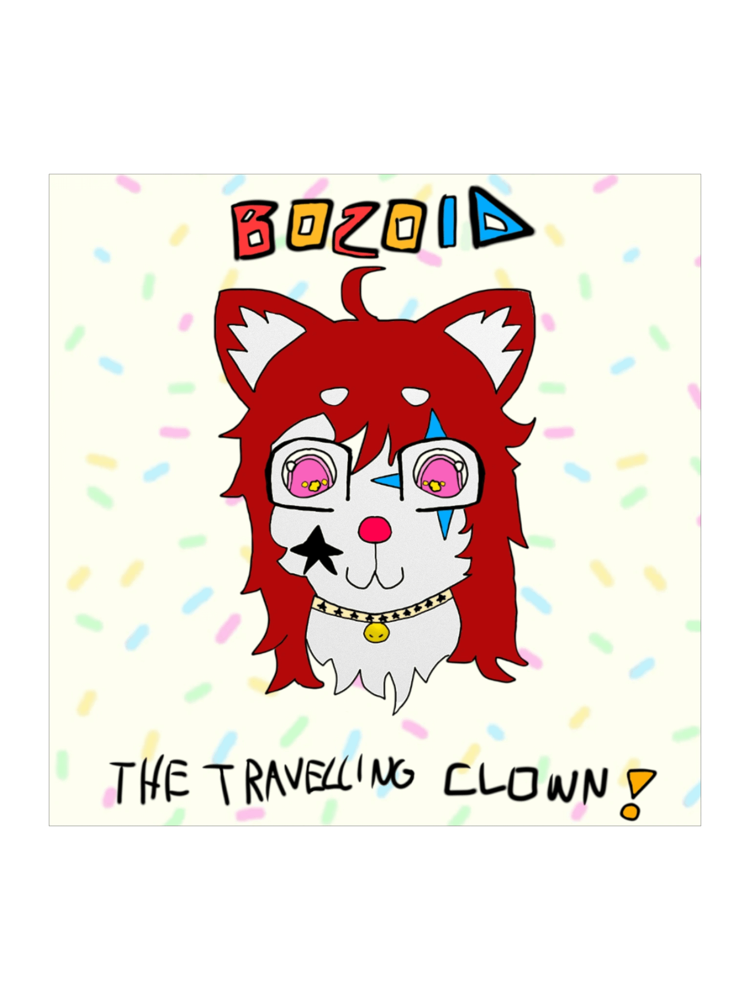 Bozoid The Travelling Clown Sticker product image (3)