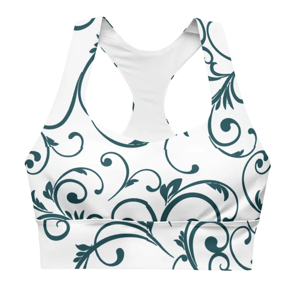 Teal Twirl Bra Top product image (1)