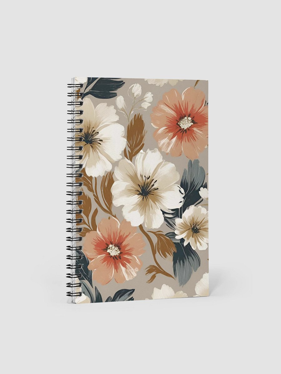 Floral Harmony Spiral Notebook product image (1)