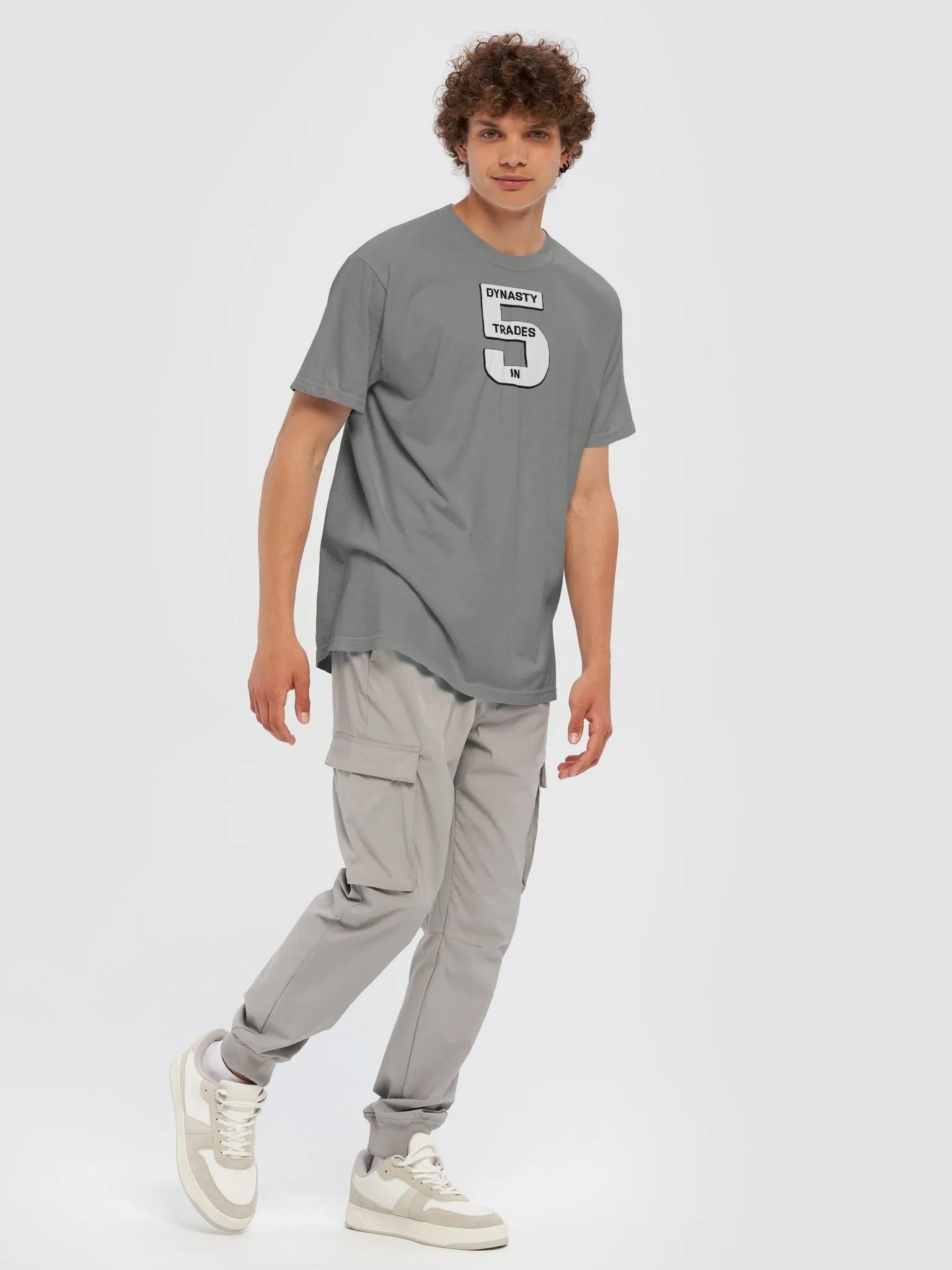 DTI5 - Gray T-Shirt product image (1)