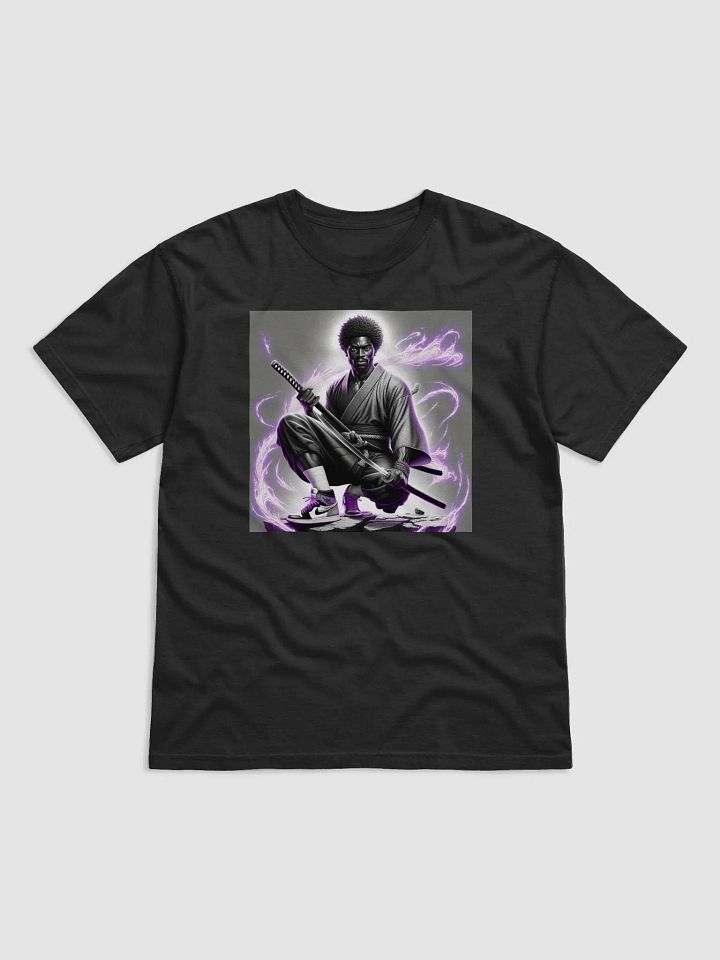 Black Samurai Tee Purple V2 product image (2)