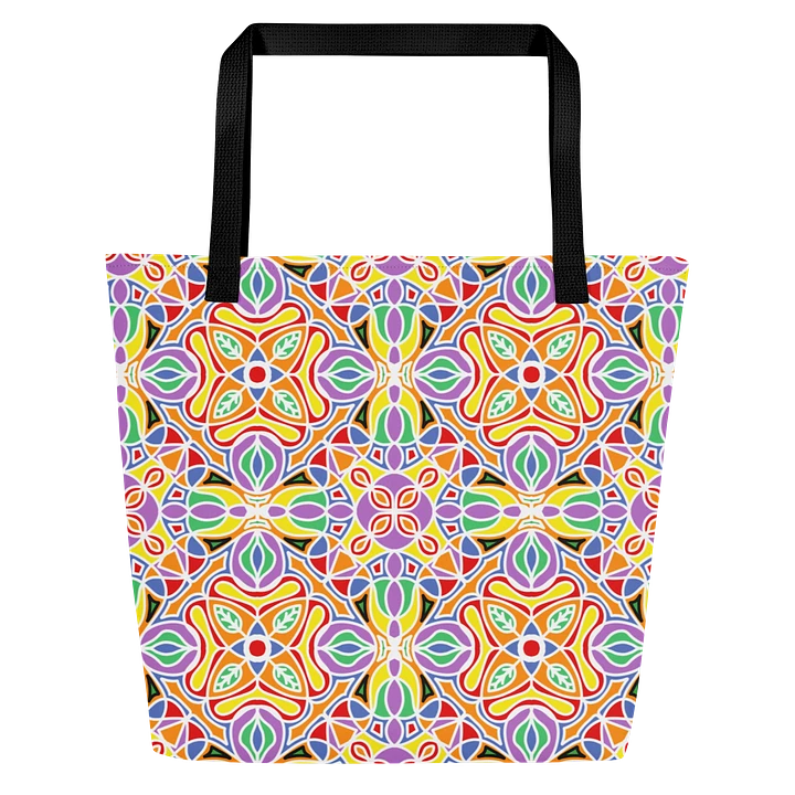 Pride Abstract Tote (wt) product image (1)