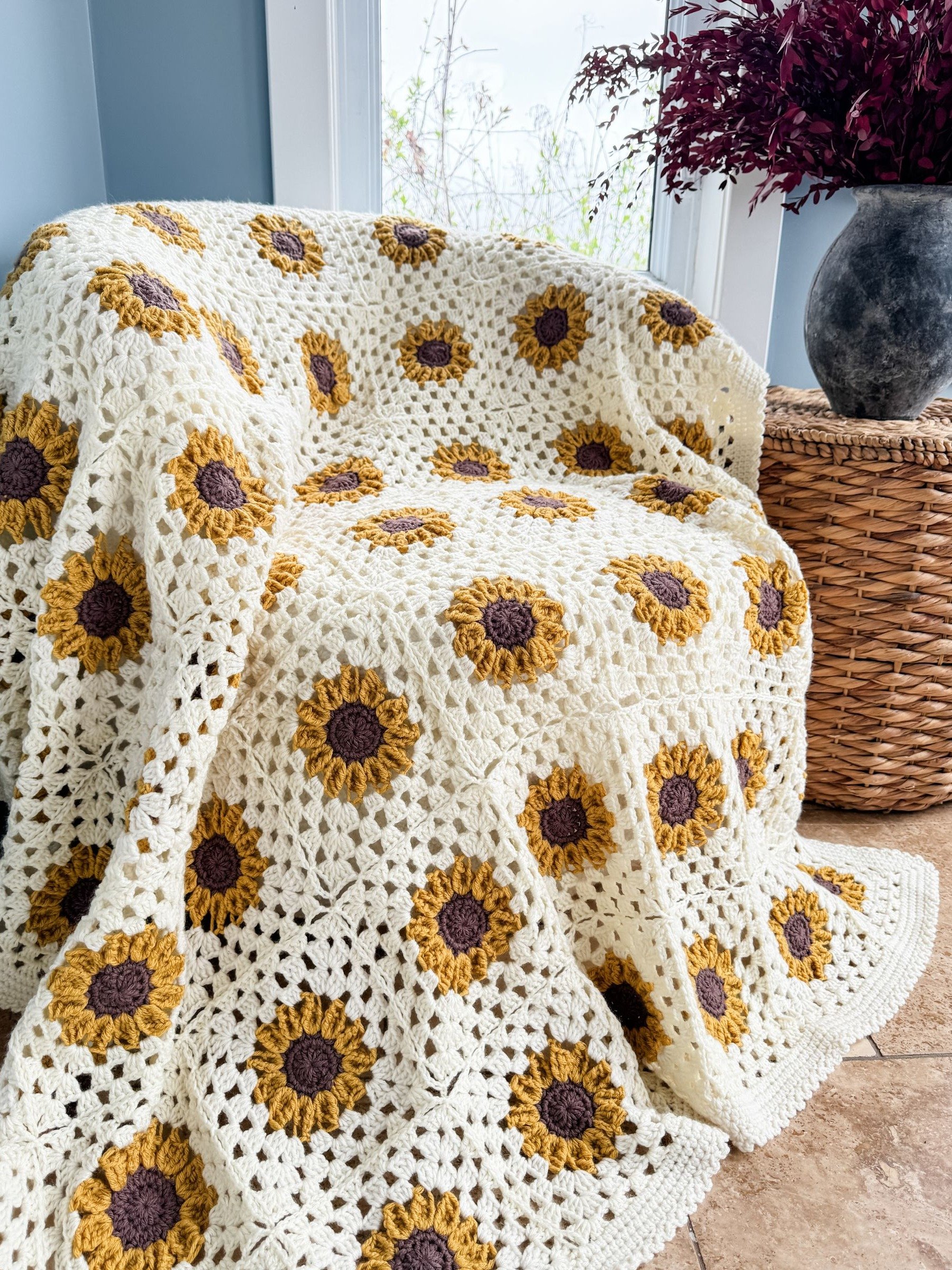 Summer Sunshine Blanket Crochet Pattern product image (3)