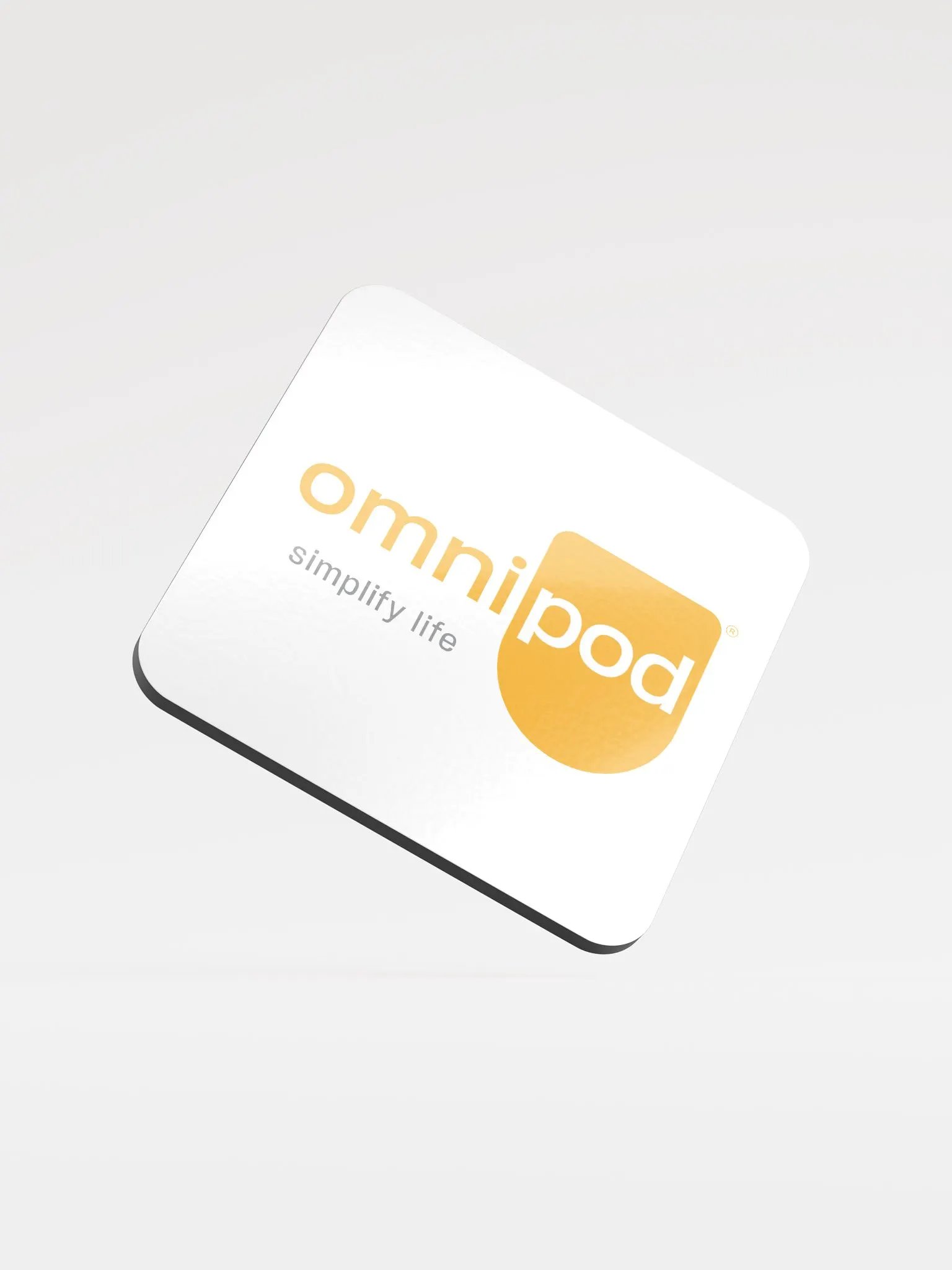 Omnipod Shielded Elegance Cork Coaster product image (1)