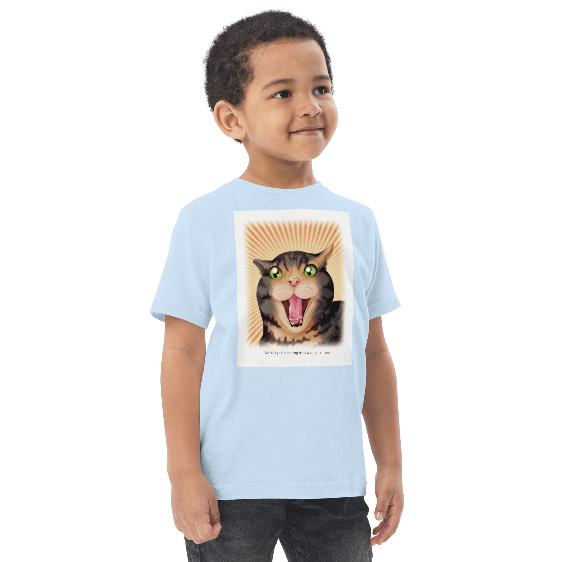 Gar the Great I Want Attention Toddler Jersey T-Shirt product image (14)