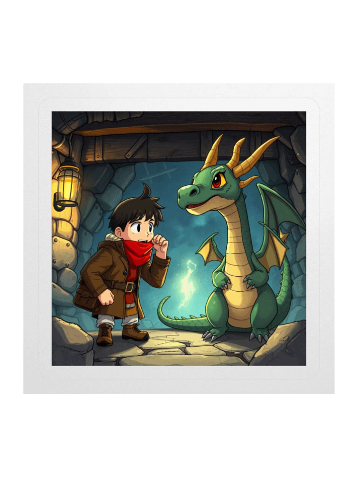 Dragon Encounter Kiss Cut Stickers product image (1)