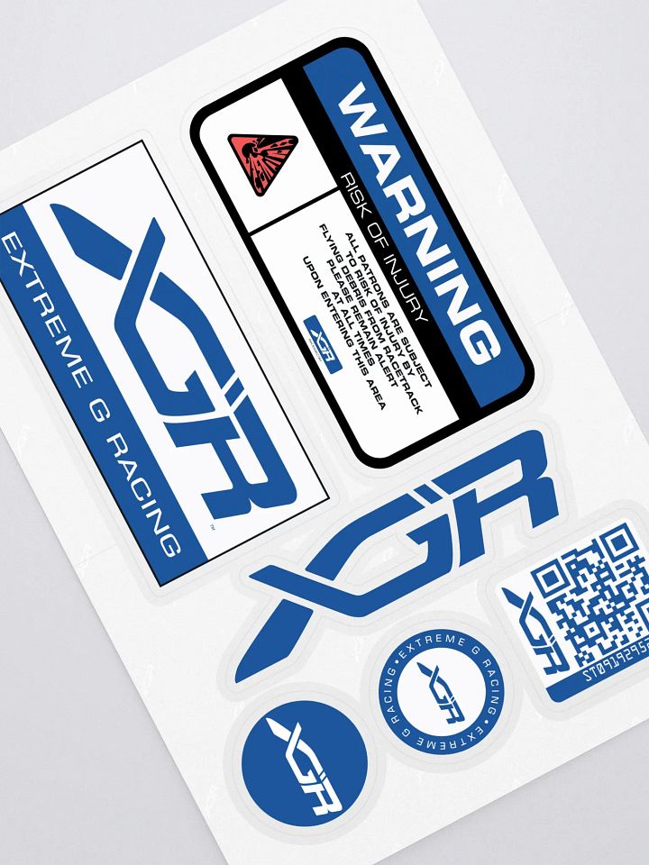 XGR Sticker Sheet product image (1)
