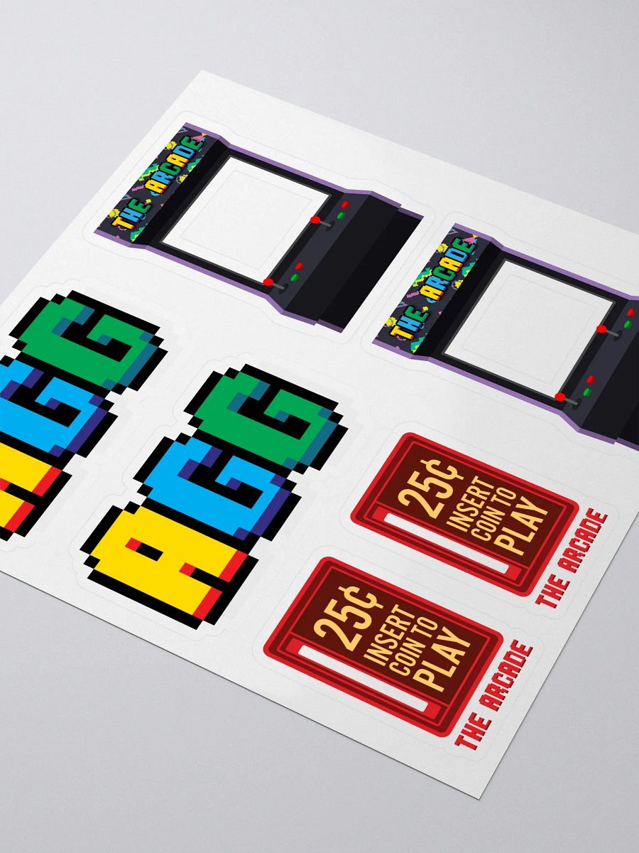 The Arcade ∙ Sticker Sheet product image (3)