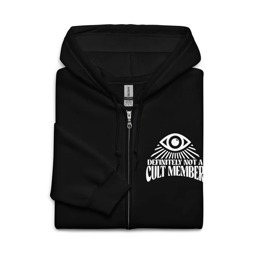 Definitely Not A Cult Member Hoodie (Black) product image (5)