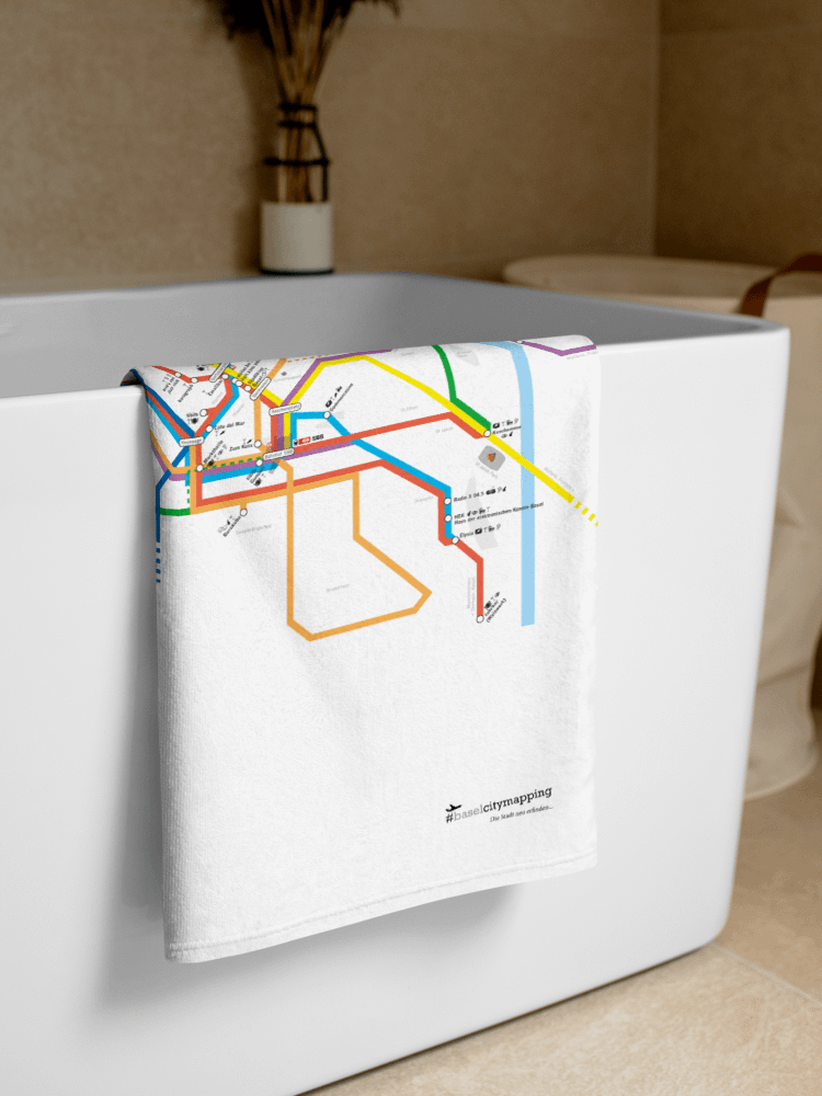 #UBAHN Basel Strandtuch product image (5)