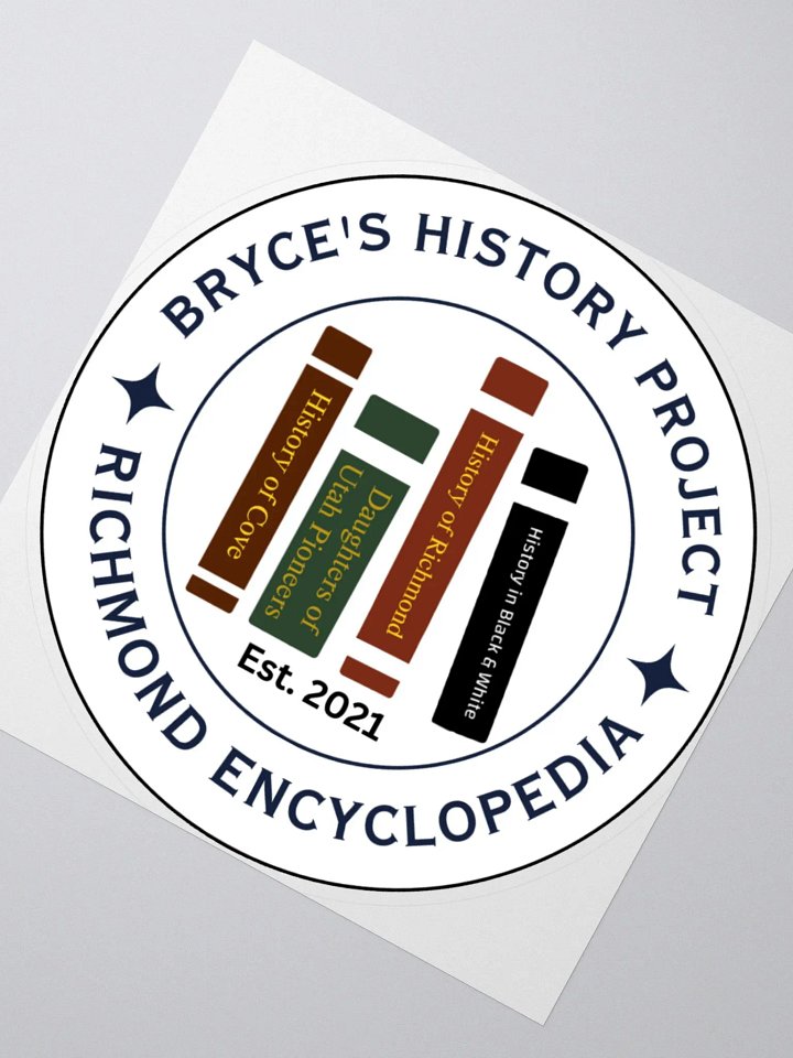 Circle Logo Sticker product image (3)