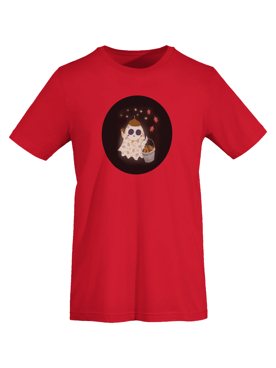 Little Ghost Acorn Collector - T-Shirt product image (6)