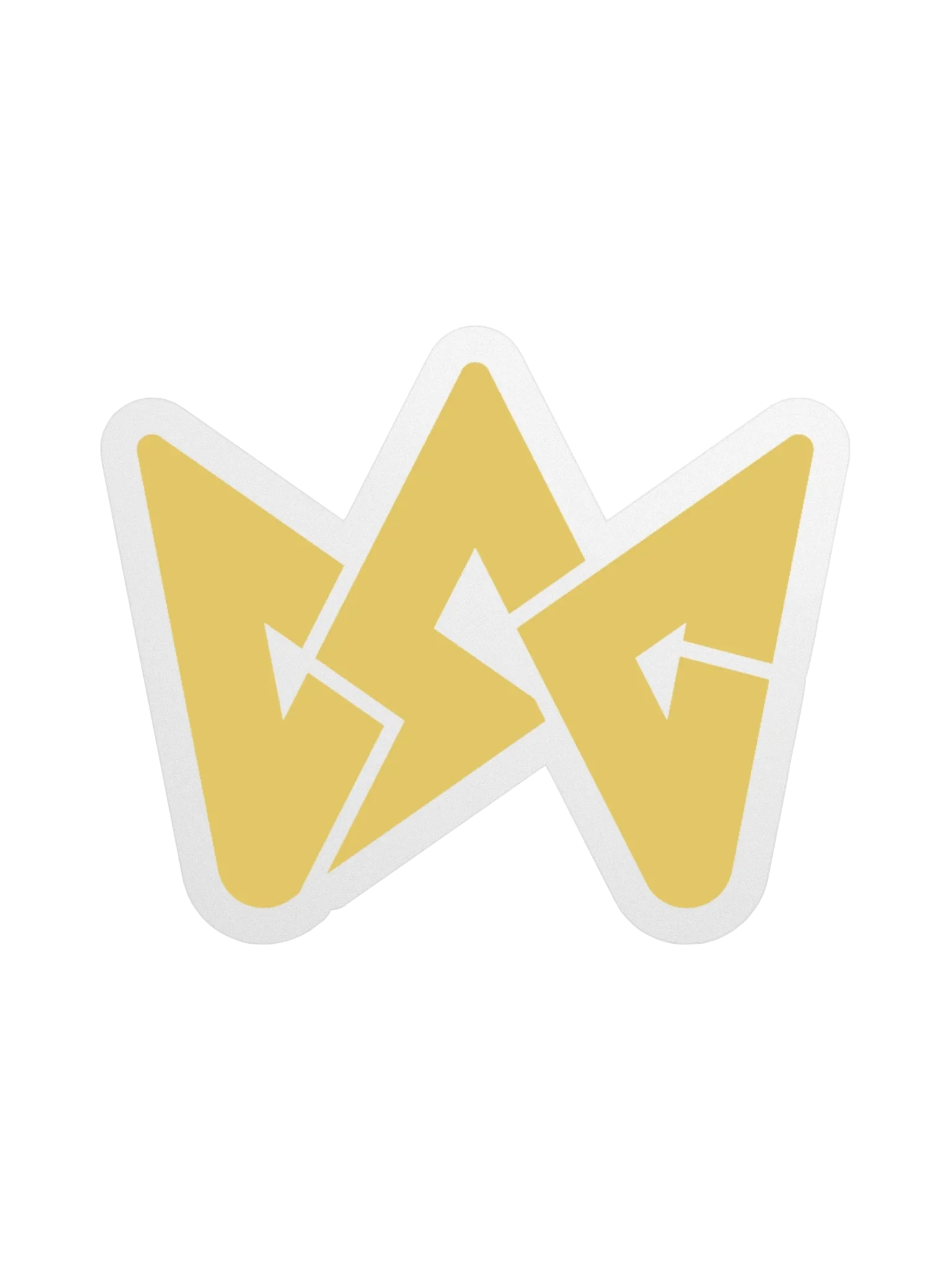 CSG Logo Sticker (5.5" x 5.5") - Gold product image (1)