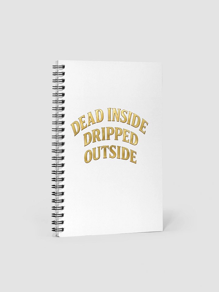 Specter LIMITED EDITION Golden-Rush Spiral Notebook product image (1)