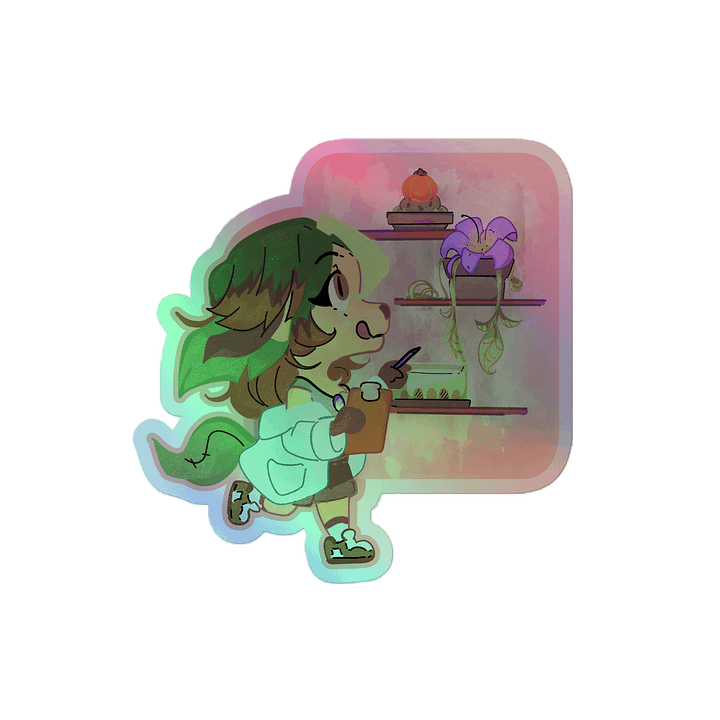 Holographic Ash Sticker product image (2)