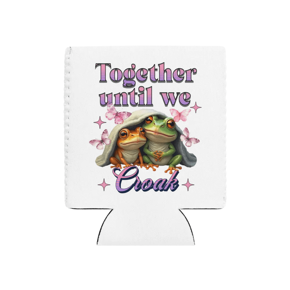Together Until We Croak Frog Frogtastic Can Cooler Duo product image (1)